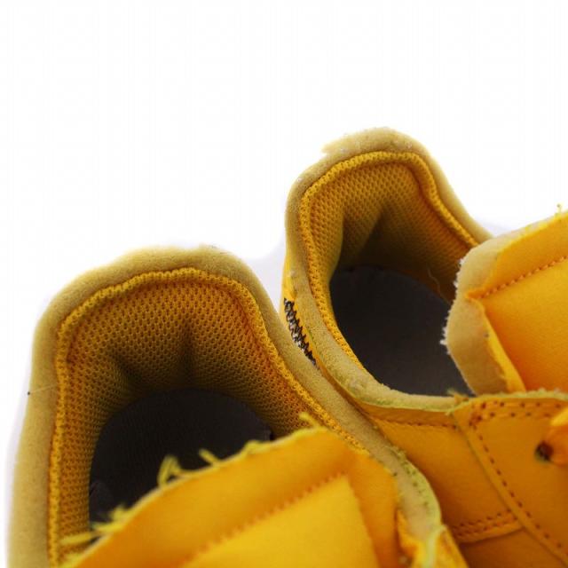 【中古】NIKE OFF WHITE Air Force 1 Low University Gold エアフォース1 ロー スニーカー US8.5 26.5cm DD1876-700