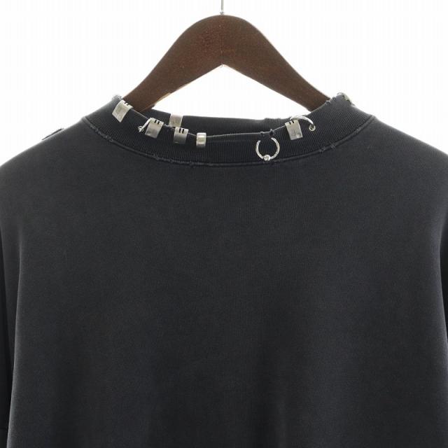 中古】バレンシアガ BALENCIAGA 23AW UNISEX ピアス スウェット