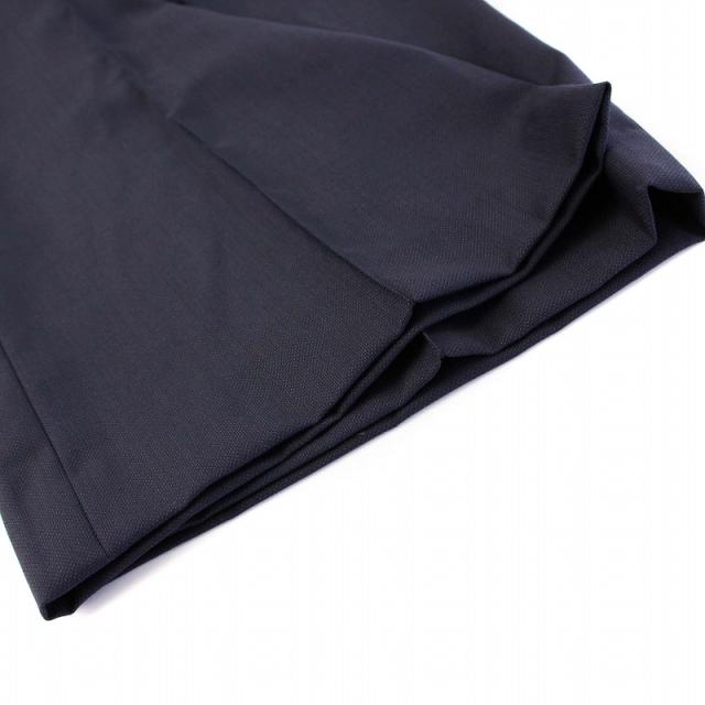 中古】エルメス HERMES ピンタックパンツ ワイド クロップド 34