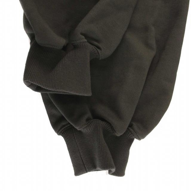 【中古】KISHIDAMIKI cropped sweat zip top クロップドトップス スウェット ジップアップ ショート丈 長袖 F グレー_6