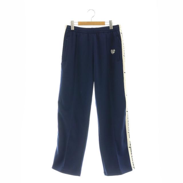ヒューマンメイド 24AW TRACK PANTS トラックパンツ ジャージパンツ イージー M 紺 白 ネイビー ホワイト HM28PT023 メンズ ヒューマンメイド 24AW TRACK PANTS トラックパンツ ジャージ