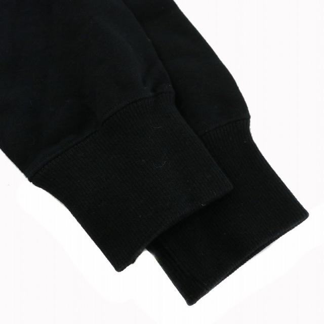 【中古】サカイ sacai × クロット CLOT コラボ 21AW トレーナー スウェット 長袖 クルーネック ロゴ プリント 1 S 黒 中古】サカイ sacai × クロット CLOT コラボ 21AW トレーナー