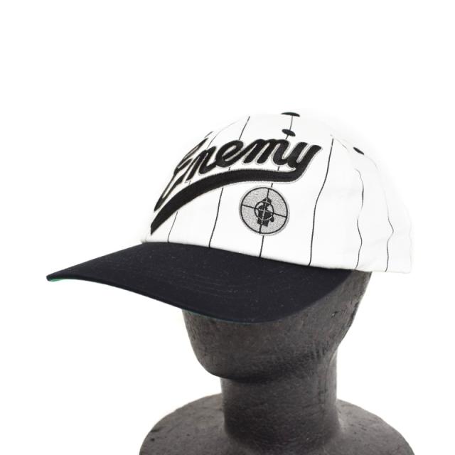 【中古】未使用品 セントマイケル SAINTMICHAEL 24AW PE_CAP SNT ENEMY キャップ 帽子 OS ホワイト SM-YS1-0000-C22