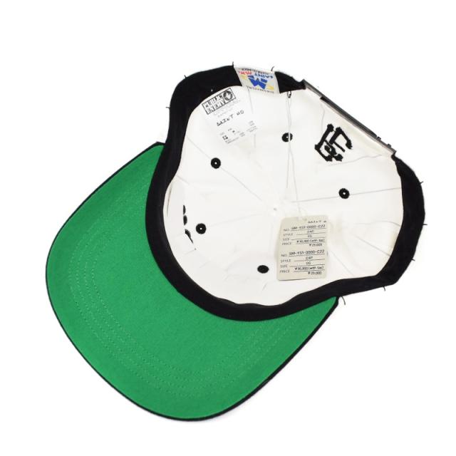 【中古】未使用品 セントマイケル SAINTMICHAEL 24AW PE_CAP SNT ENEMY キャップ 帽子 OS ホワイト SM-YS1-0000-C22_4