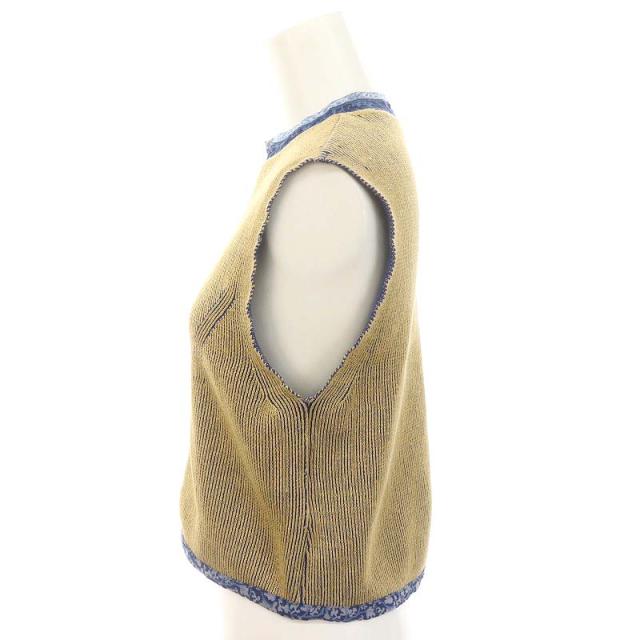 中古】マメクロゴウチ 24SS Double Face Floral Detail Knitted Short