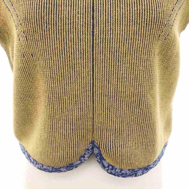 中古】マメクロゴウチ 24SS Double Face Floral Detail Knitted Short