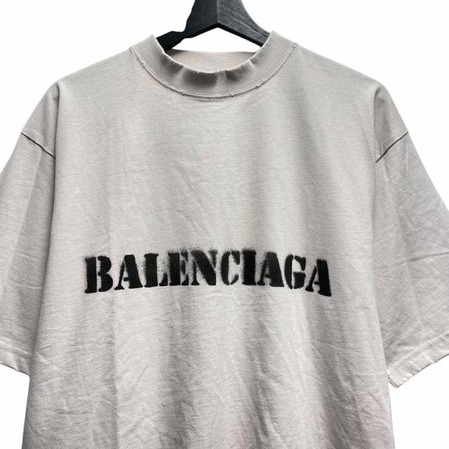 BALENCIAGA 24SS DIY METAL メタルロゴプリント XS