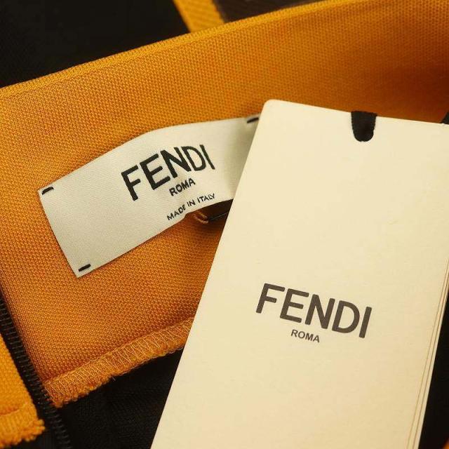 中古】未使用品 フェンディ FENDI × フィラ FILA ジャージースカート