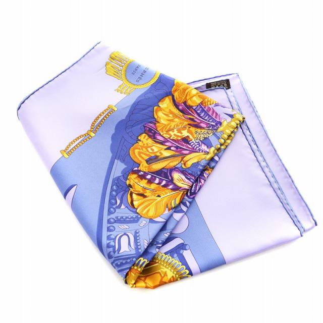 中古】エルメス HERMES カレ90 mexique メキシコ スカーフ 絹 シルク  