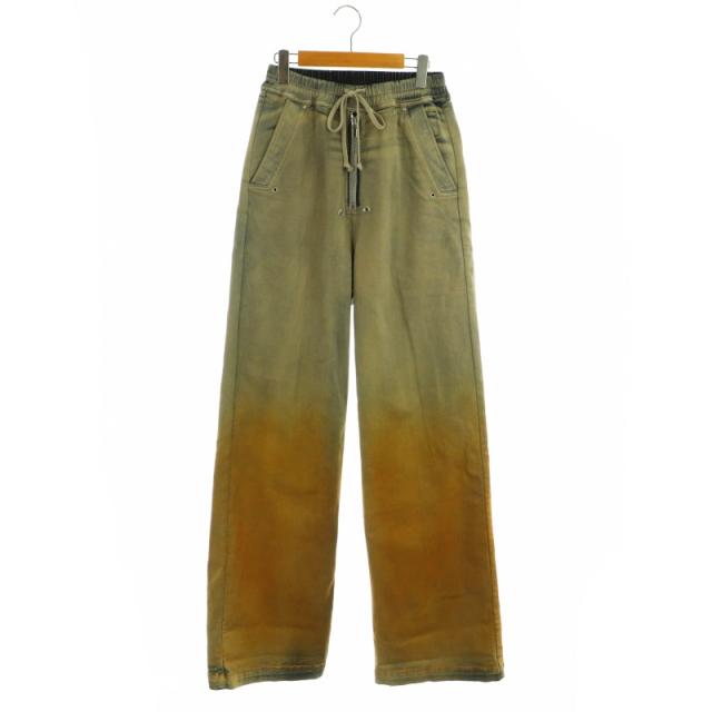【中古】ダークシャドウ リックオウエンス Geth Belas ワイドジーンズ デニムパンツ イージー コットン XS