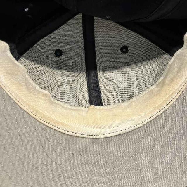 【中古】ニューエラ NEW ERA 90s USA製 ロゴ 刺繍 パッチ付き ブラック 7 4/1 ☆AA★ メンズ 【ベクトル 古着】 250607 中古】ニューエラ NEW ERA 90s USA製 ロゴ 刺繍 パッチ付き ブラック 7