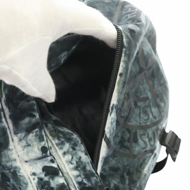 中古】STONE ISLAND Supreme 20AW Painted Camo Nylon Shoulder Bag