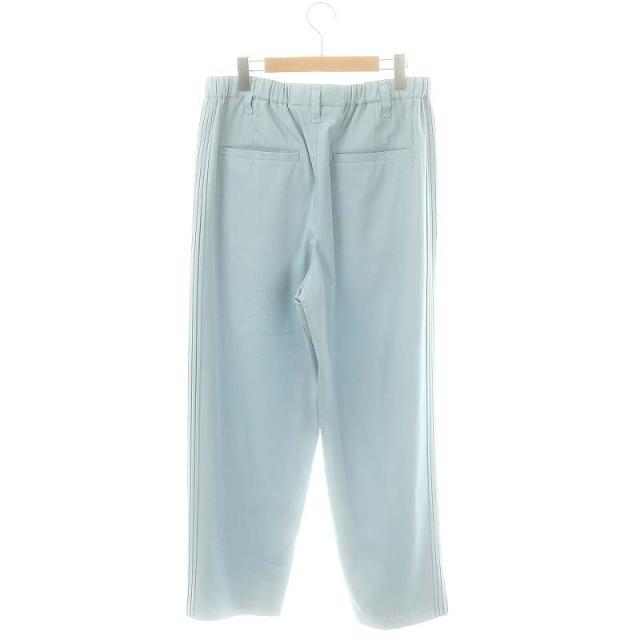 【中古】イッセイミヤケメン ISSEY MIYAKE MEN サイドプリーツパンツ テーパードパンツ 3 ライトブルー LA33FF092 中古】イッセイミヤケメン ISSEY MIYAKE MEN サイドプリーツパンツ