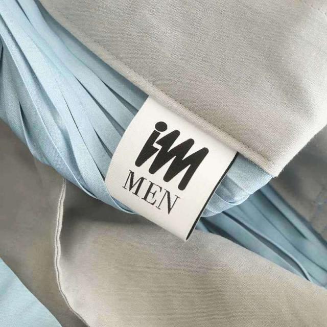 【中古】イッセイミヤケメン ISSEY MIYAKE MEN サイドプリーツパンツ テーパードパンツ 3 ライトブルー LA33FF092 中古】イッセイミヤケメン ISSEY MIYAKE MEN サイドプリーツパンツ