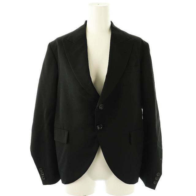コムデギャルソン】AD2007 テーラードジャケット シワ加工 黒 S 長袖