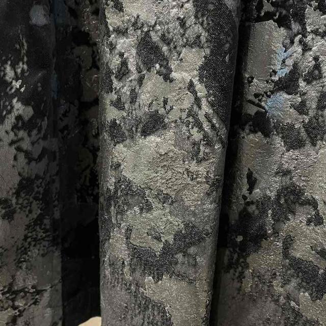 【中古】ブラックコムデギャルソン ペンキラバープリントベロアPコート ジャケット XS ブラック 1B-C003 中古】ブラックコムデギャルソン ペンキラバープリントベロアPコート