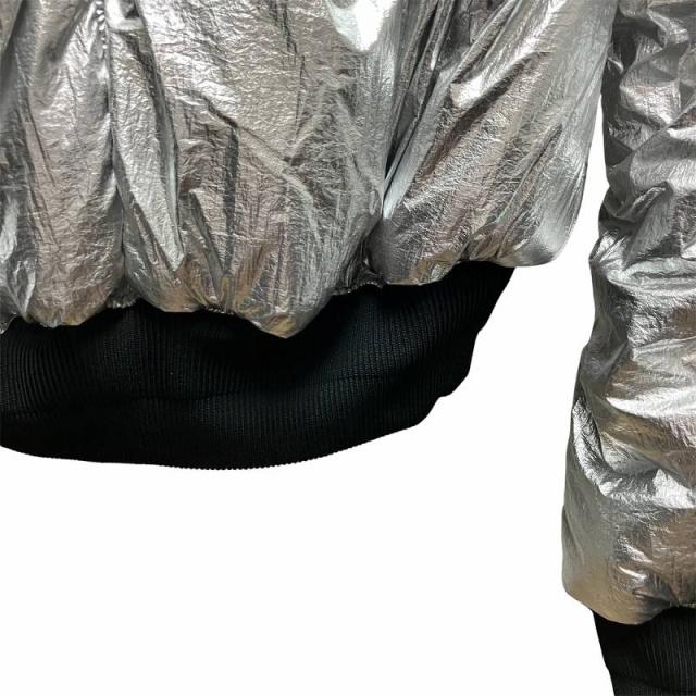 【中古】未使用品 JUUN.J 19AW タグ付き リバーシブルボンバージャケット 46 シルバーカラー カモフラ JC9839H115 中古】未使用品 JUUN.J 19AW タグ付き リバーシブルボンバージャケット