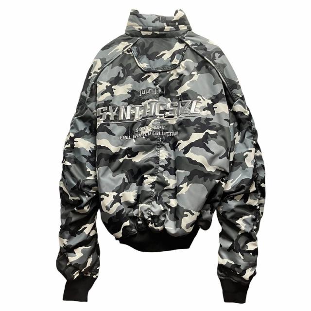 中古】未使用品 JUUN.J 19AW タグ付き リバーシブルボンバージャケット