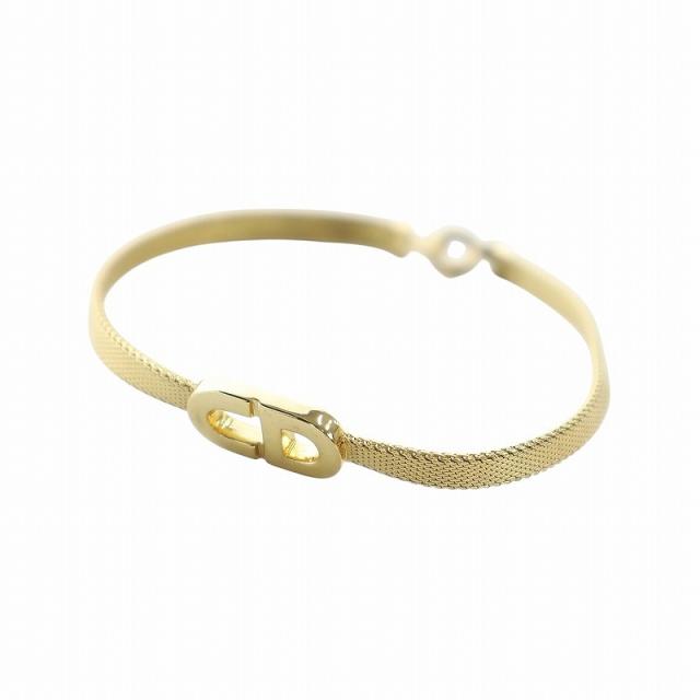 クリスチャンディオール　ブレスレット　ゴールド　CD Dior バングル Christian Dior（ブレスレット/バングル ・ ゴールド/金色系）の