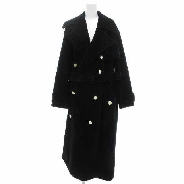 IRENE◇トレンチコート/36/コーデュロイ/BEG/20A89002// ロングコート