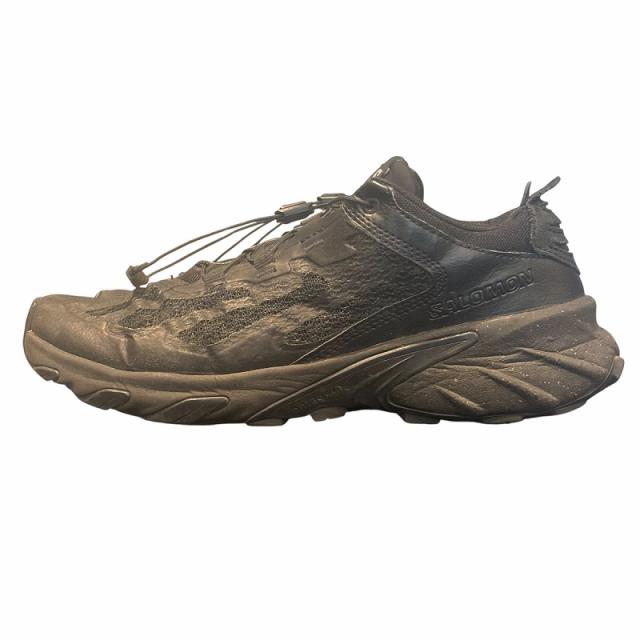 【中古】サロモン Salomon SPEEDVERSE PRG スニーカー 25.5 黒 ブラック l41754200 メンズ