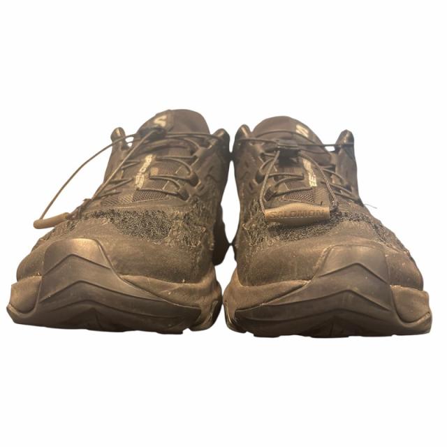 【中古】サロモン Salomon SPEEDVERSE PRG スニーカー 25.5 黒 ブラック l41754200 メンズ