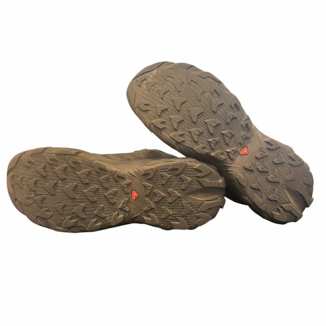 【中古】サロモン Salomon SPEEDVERSE PRG スニーカー 25.5 黒 ブラック l41754200 メンズ