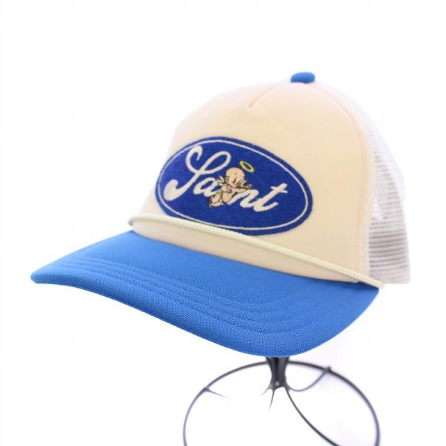 【中古】セントマイケル キャップ ベイビーマイケル 帽子 メッシュ 切替 ロゴ S
