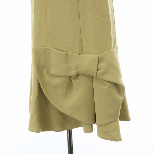 中古】ミュウミュウ miumiu ワンピース ひざ丈 ノースリーブ リボン 40