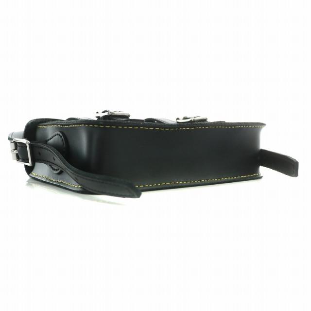 【中古】ドクターマーチン サッチェルバッグ ショルダーバッグ ミニ レザー マグネット ロゴ シルバー金具 中古】ドクターマーチン サッチェルバッグ ショルダーバッグ ミニ