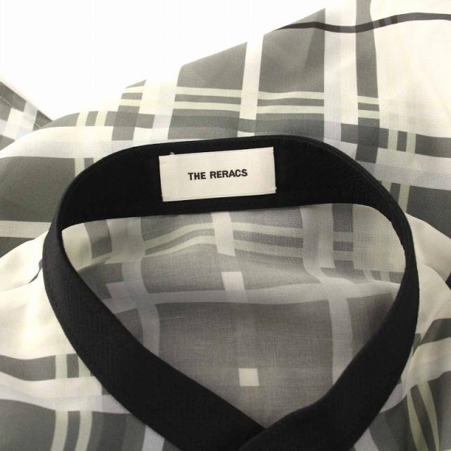 中古】ザ リラクス THE RERACS 22SS SQUARE BLOUSE スクエアブラウス 中古】ザ リラクス THE RERACS 22SS SQUARE BLOUSE スクエアブラウス