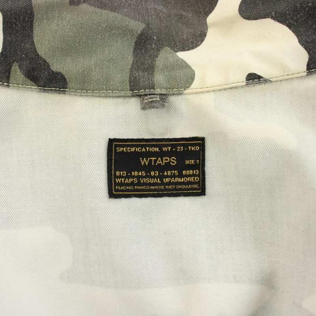 中古】ダブルタップス JUNGLE LS 02SHIRT URBAN CAMO カバーオール