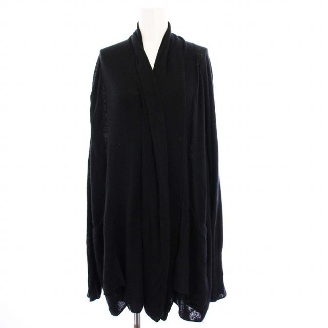 yohji yamamoto ヨウジヤマモト ガウン カーディガン 黒 2 yohji yamamoto ヨウジヤマモト ガウン カーディガン 黒 2