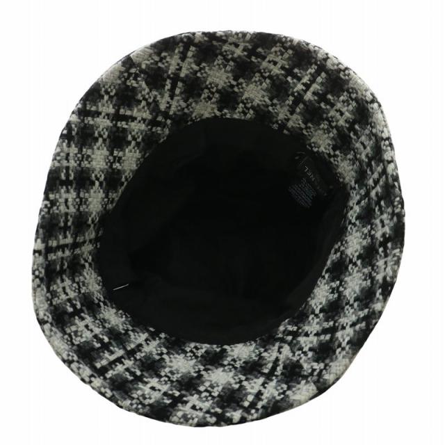 シャネル 帽子 ハット バケットハット バケハ 中古シャネル CHANEL 帽子 バケットハット バケハ ウール ツイード