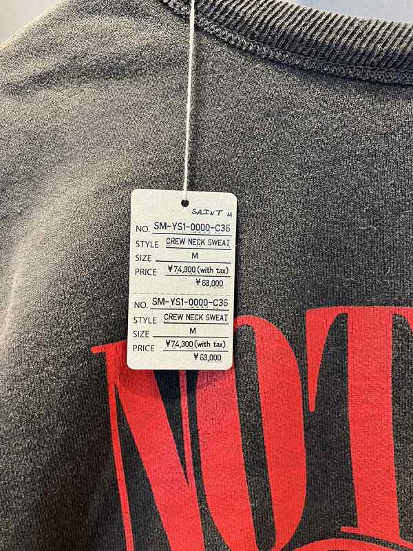 中古】未使用品 セントマイケル SAINTMICHAEL ×KOUSUKEKAWAMURA タグ