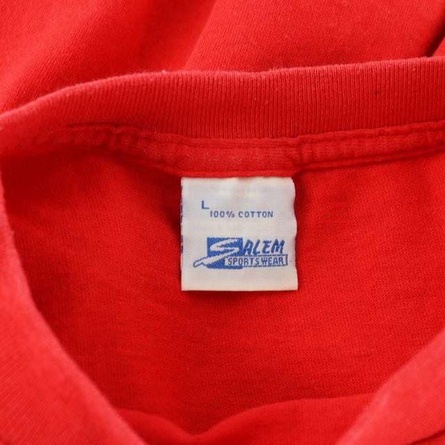 【中古】SALEM SPORTSWEAR CHICAGO MICHAEL JORDAN ヴィンテージ 90's Tシャツ カットソー 半袖 プリント L_3