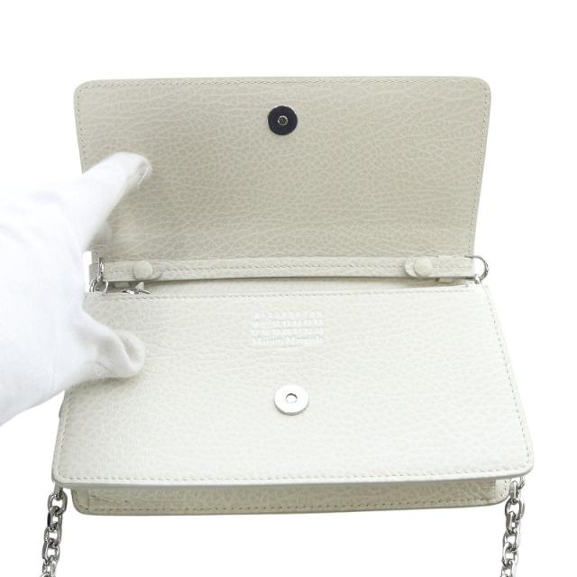 中古】メゾンマルジェラ 11 チェーンウォレット ショルダーバッグ