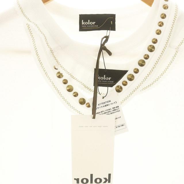 中古】未使用品 カラー kolor タグ付き 25SS 25SCM-T09206-A T-Shirt T  
