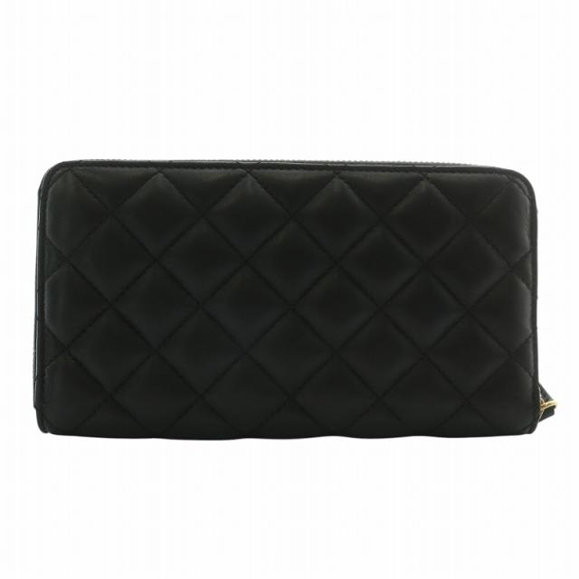 ヴェルサーチ⁄VERSACE ラウンドファスナー長財布 1006265 ロゴ金