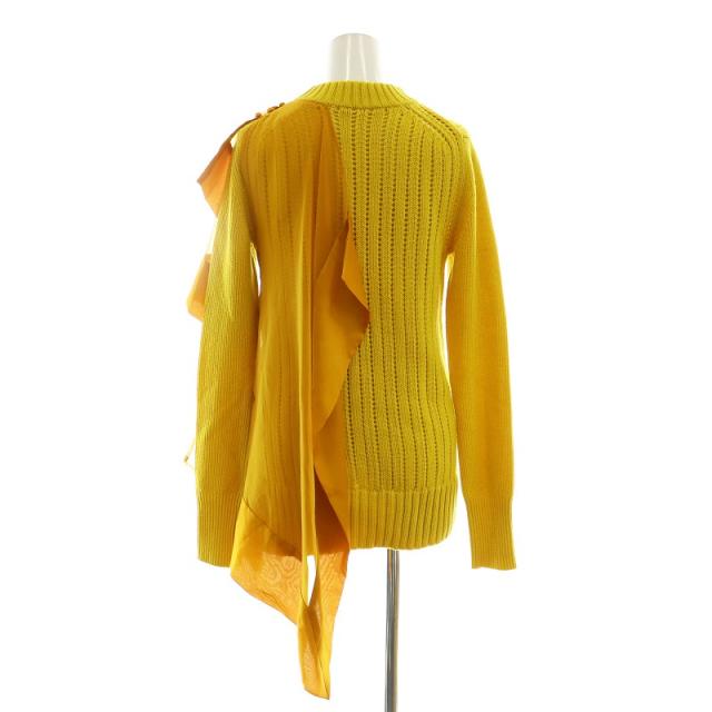 中古】サカイ sacai シアードッキング ニット セーター 長袖 1