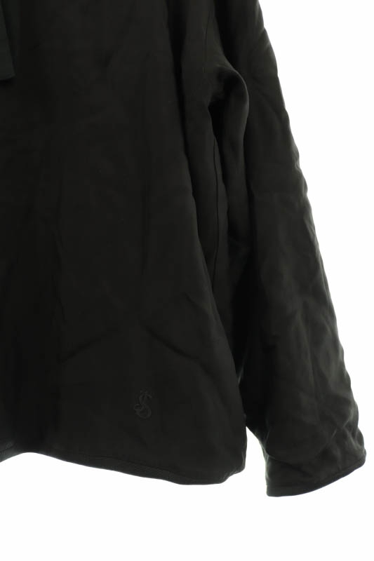 中古】ジルサンダー JIL SANDER ロゴ刺繍リバーシブル巾着パーカー