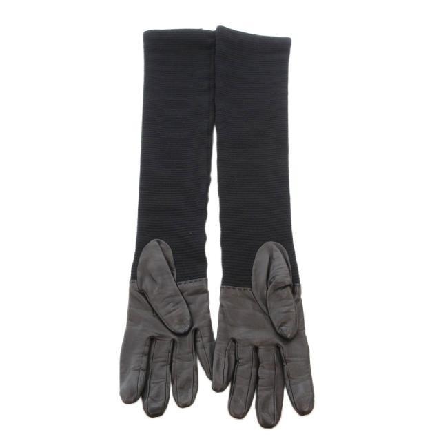 中古】シャネル CHANEL 手袋 ロンググローブ ココマーク シルク