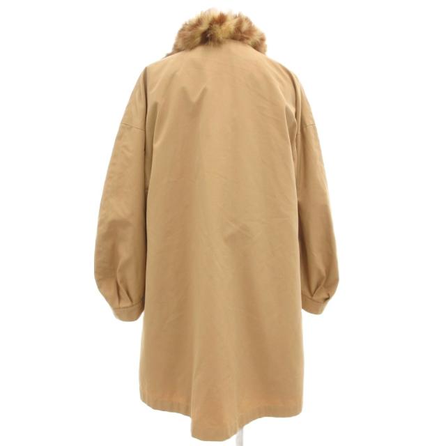 中古】イヴサンローラン YVES SAINT LAURENT ロングコート ボタンレス