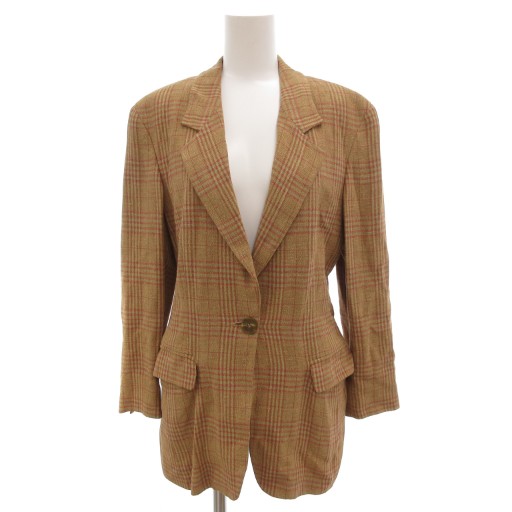 中古】マックスマーラ MAX MARA 白タグ テーラードジャケット 背抜き