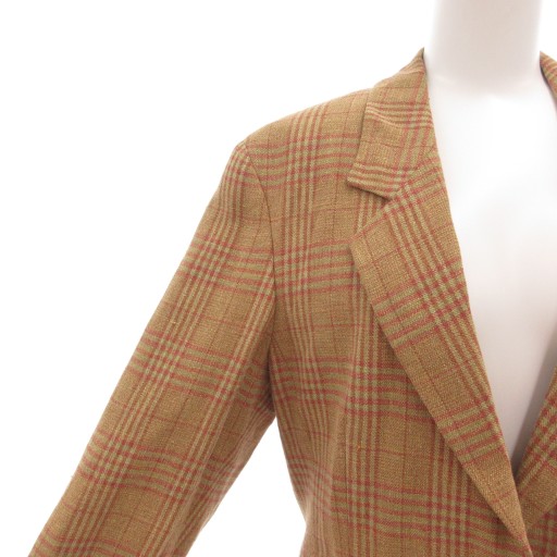 中古】マックスマーラ MAX MARA 白タグ テーラードジャケット 背抜き