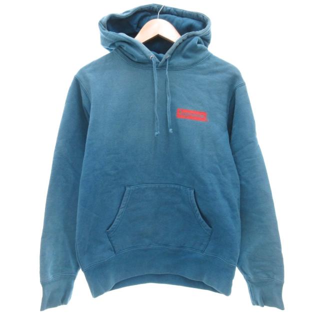 【中古】シュプリーム SUPREME 19AW Stop crying hooded sweatshirt パーカ フーディ プルオーバー バックプリント