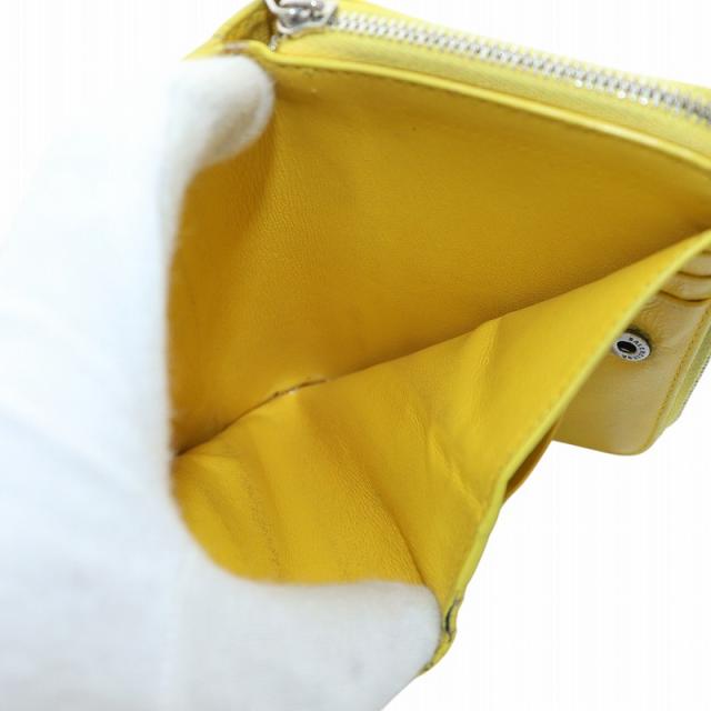 中古】バレンシアガ BALENCIAGA 二つ折り財布 ウォレット ラウンド