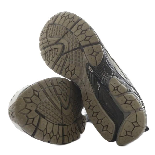 【中古】ニューバランス NEW BALANCE M1906RHA スニーカー シューズ ロゴ US8.5 26.5cm グレー 黒 ブラック