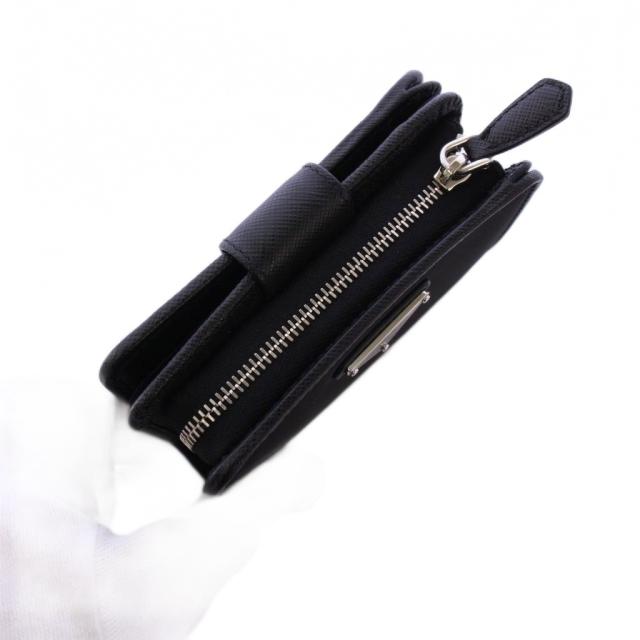 中古】プラダ PRADA PORTAF PICCOLO LAMPO 二つ折り財布