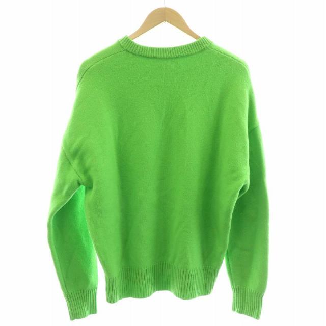 中古】AMI PARIS ニット セーター クルーネック 長袖 ウール ロゴ